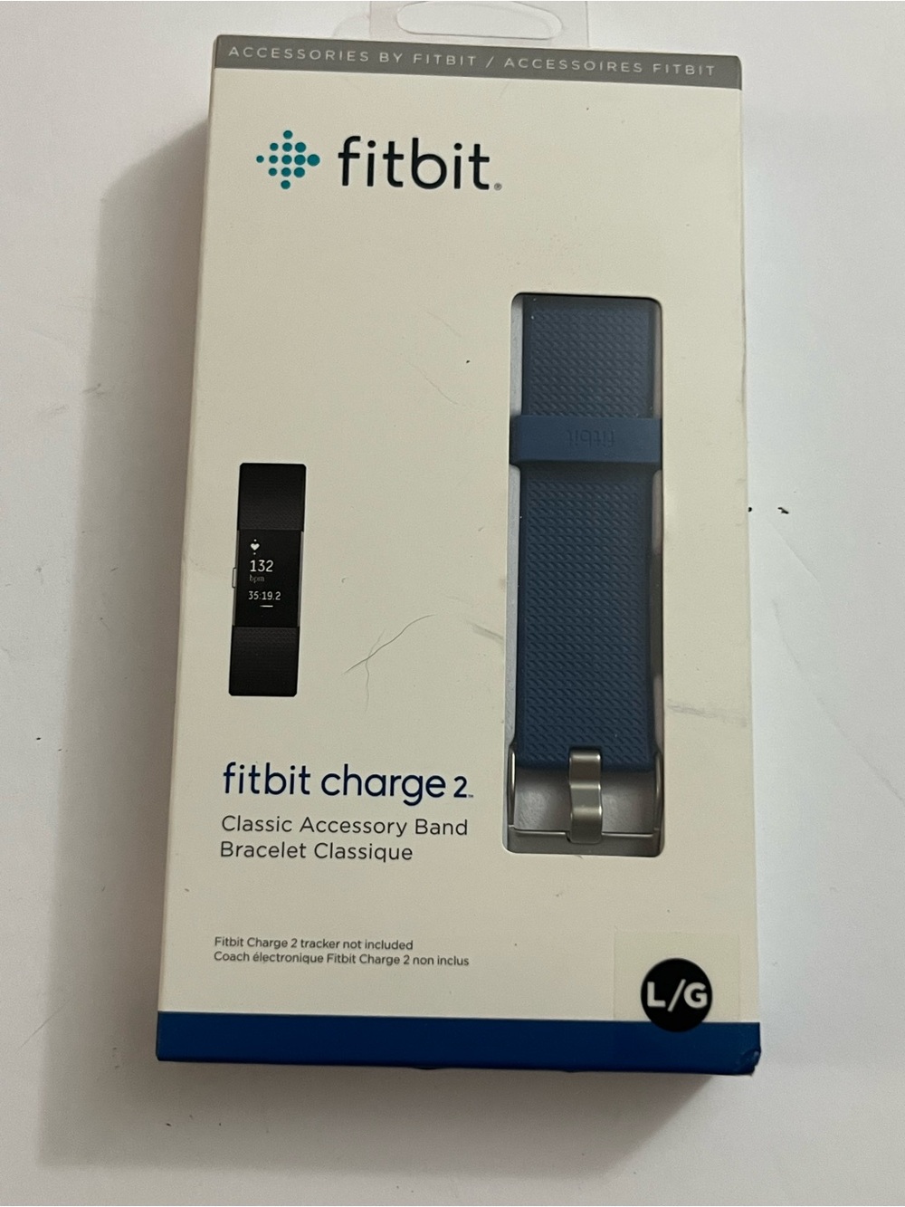 fitbit Charge 2 Classic Accessory Band - Navy Blue